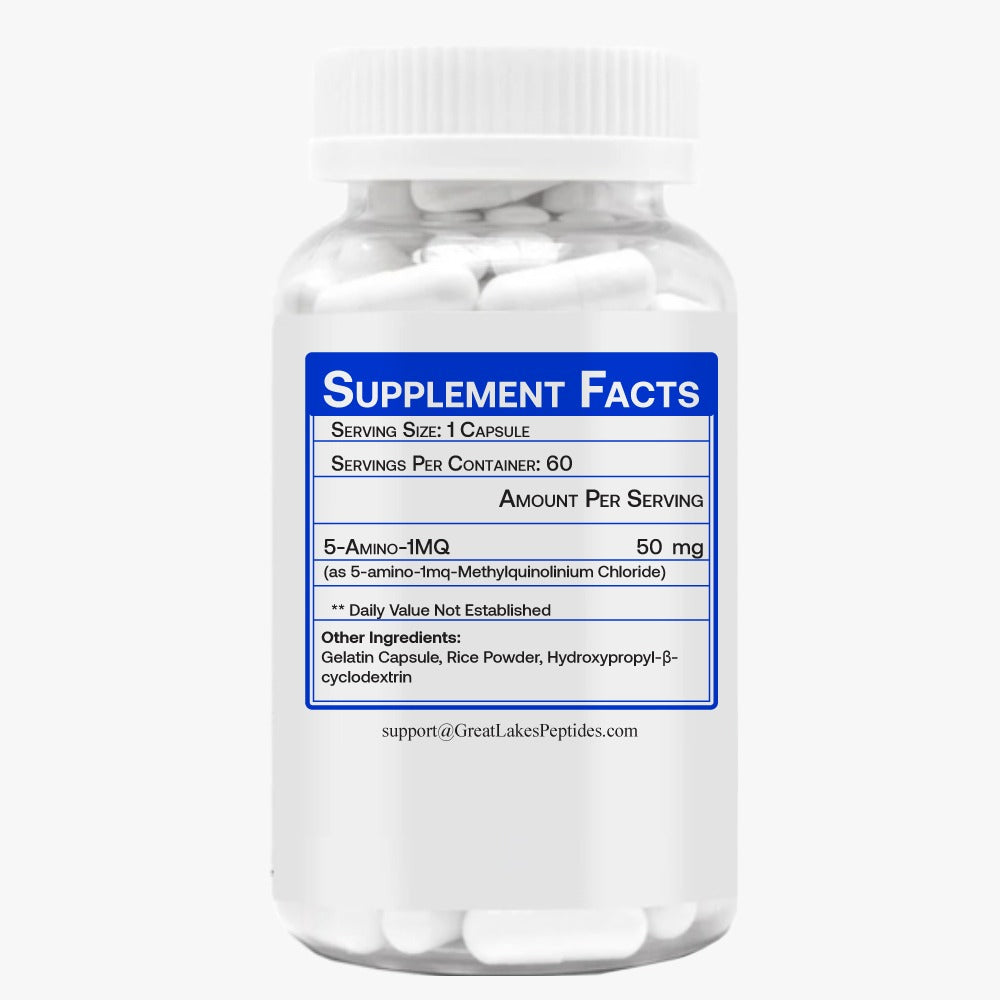 5-Amino-1MQ 50mg x 60 Capsules