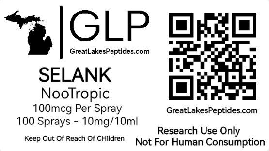 Selank - 10mg/10ml Cognitive Nasal Spray